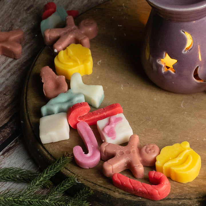 20 Pc | Handmade Christmas Theme Soy Wax Scented Wax Melts