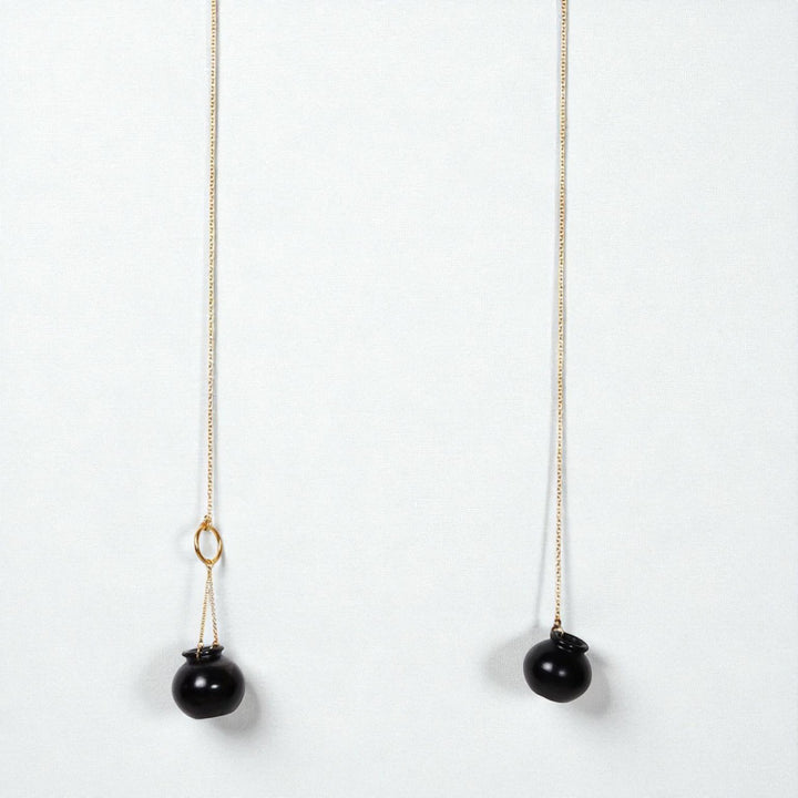 Handmade Contemporary Kalash Design Necklace | 22K Gold Plated