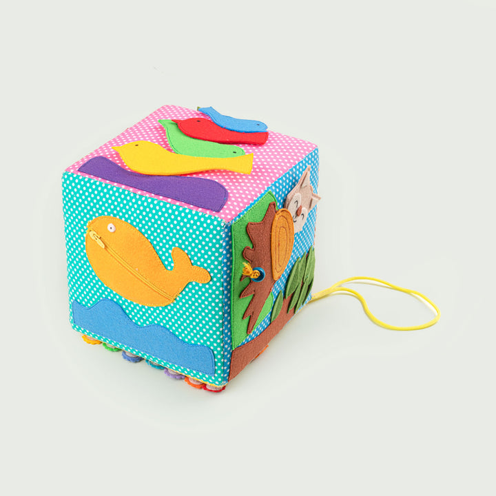 Handcrafted Kids Activity Cube