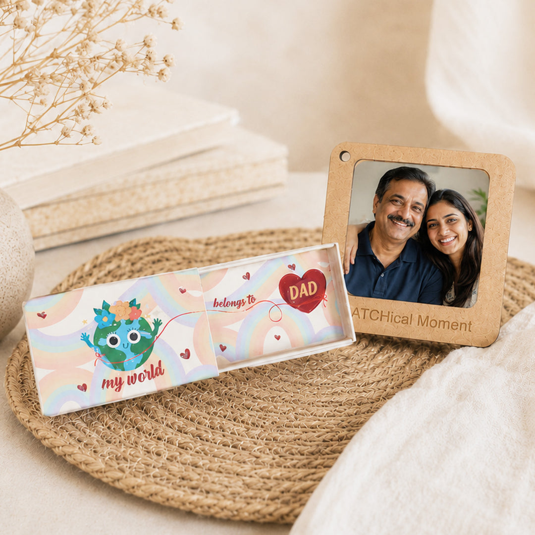 Emotional Father’s Day Gift for Dad Magnet Combo Set