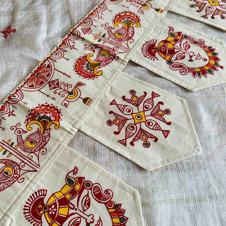 Handpainted Cotton Casement Toran