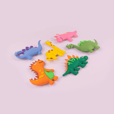 Handcrafted Dinosaur Toys - Set of 6