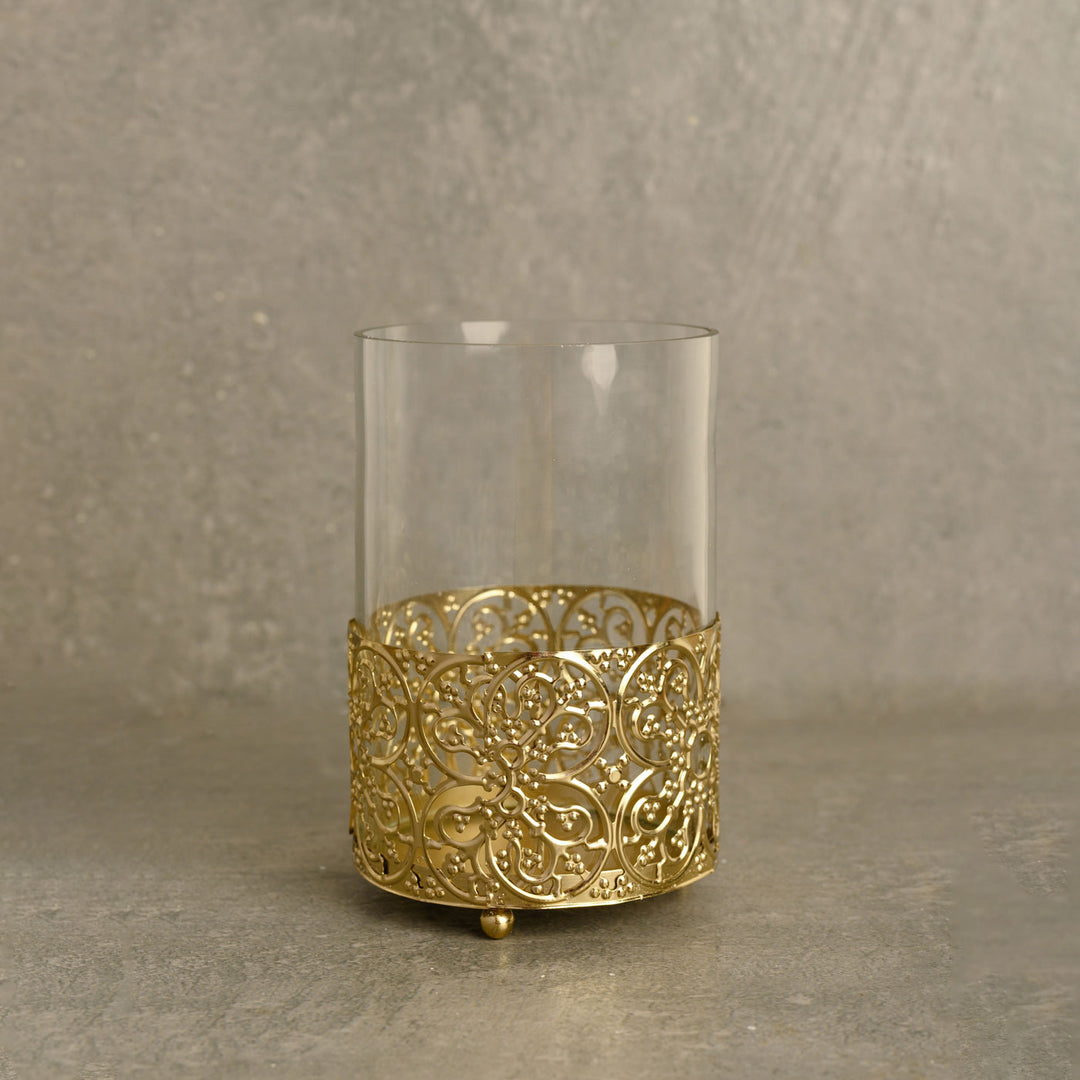 Aluminium Hurricane Tealight Holder