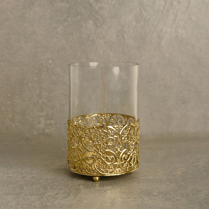 Aluminium Hurricane Tealight Holder