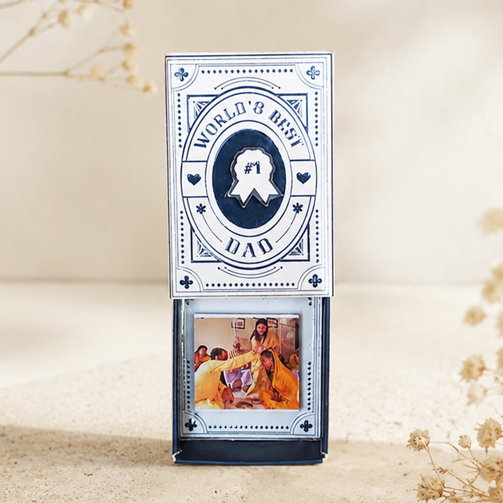 World’s Best Dad Personalised Father’s Day Fridge Magnet