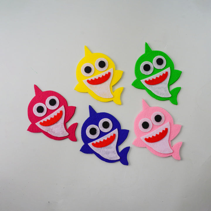 Baby Shark Felt Finger Puppets I Set of 5