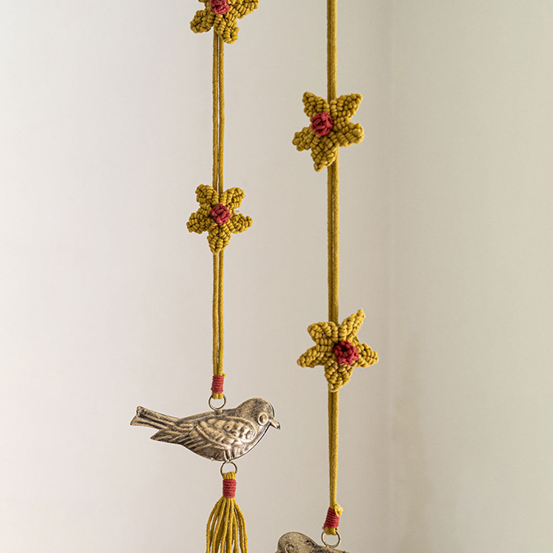 Shalmali Hand-knotted Hangings | Set of 2