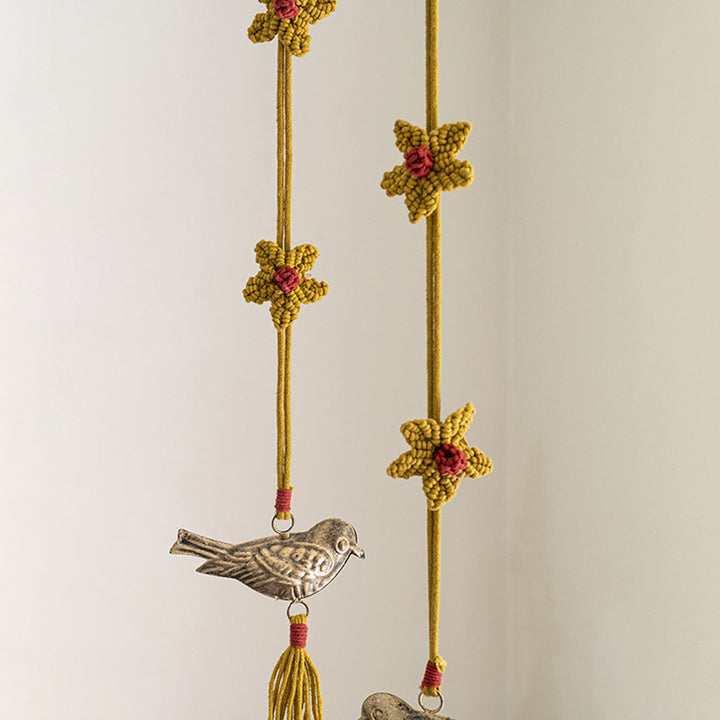 Shalmali Hand-knotted Hangings | Set of 2