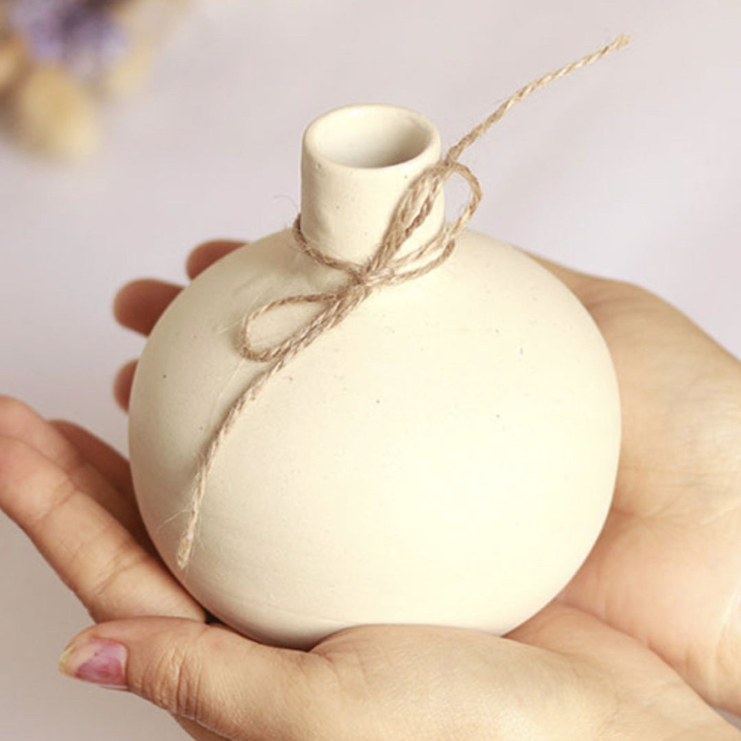Handcrafted Onion Style Ceramic Vase