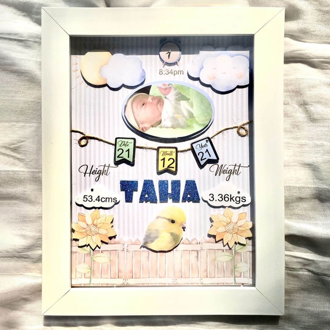 Personalized Kids 3D Frame