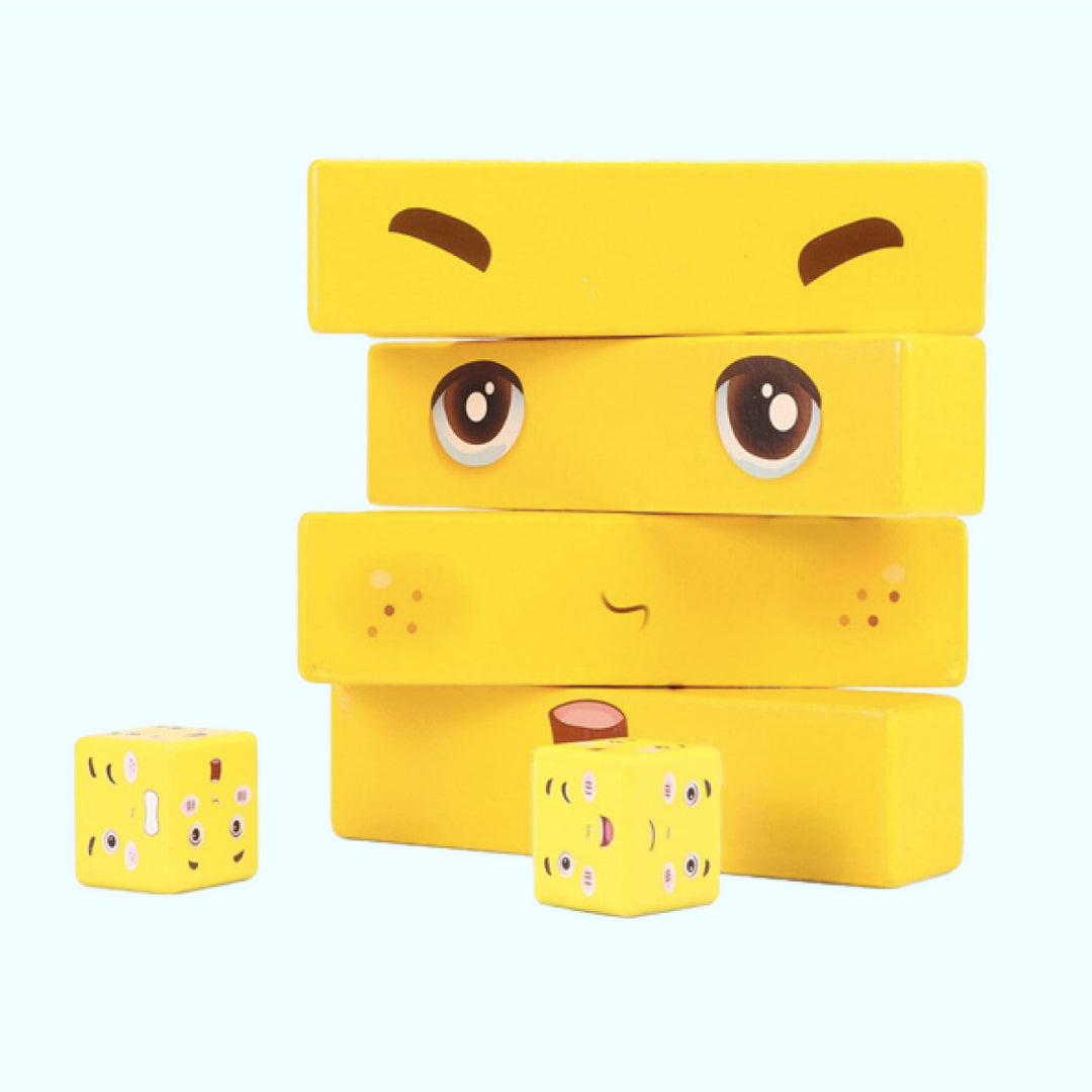 Expression Face Changing Building Blocks