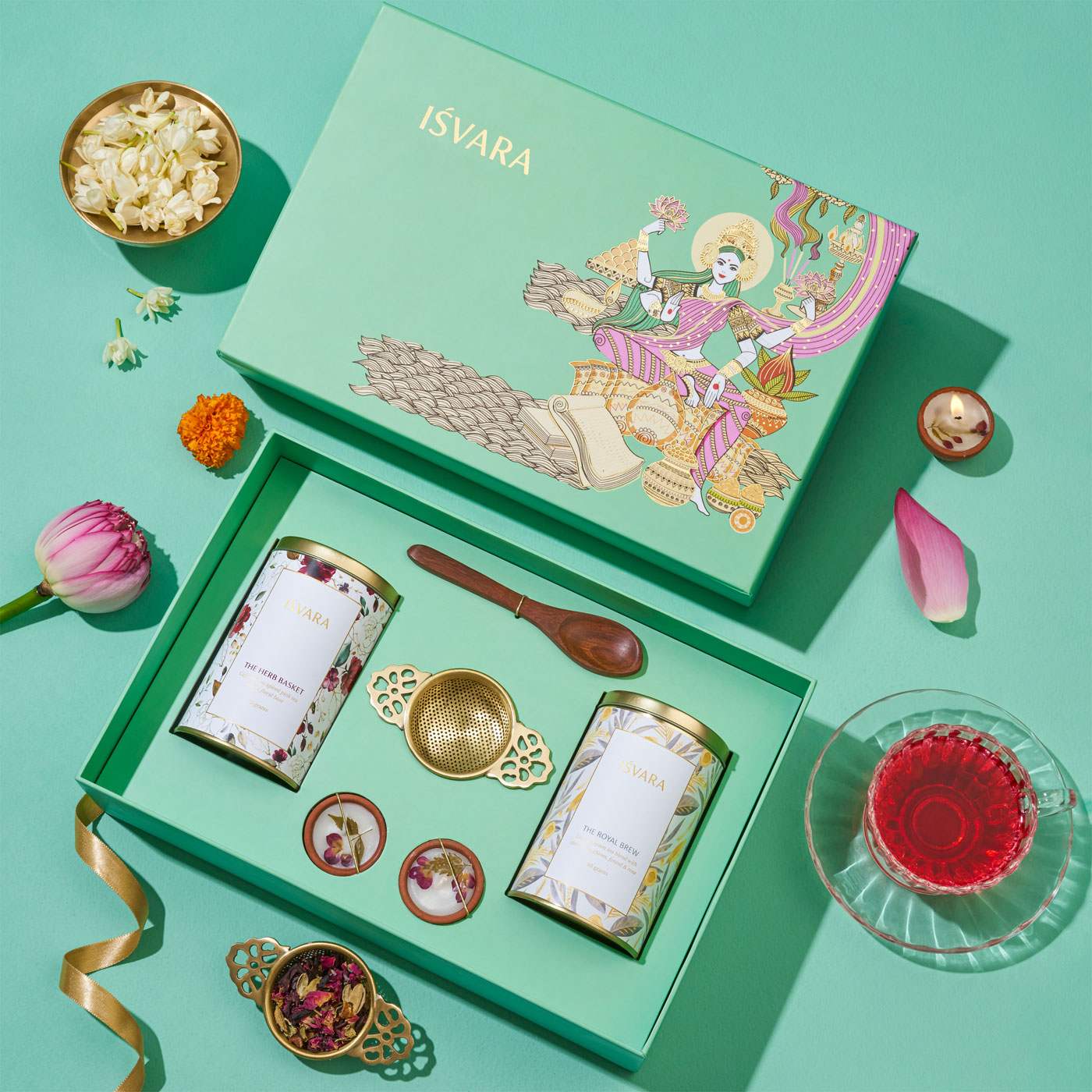 Buy Diwali Prosperity Handblended Tea Bundle Online On Zwende