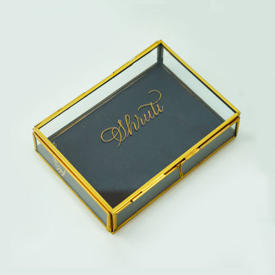 Personalized Multipurpose Glass Box