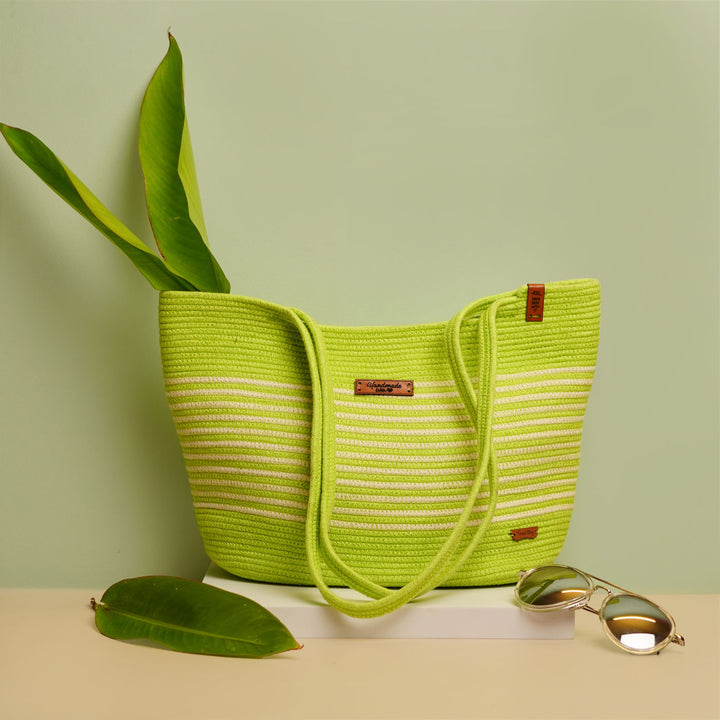 Stylish Everyday Cotton Yarn Tote Bag