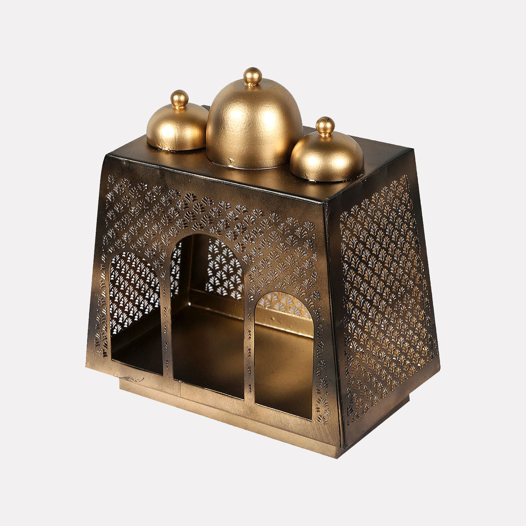 Mysore Metal Mandir with Antique Finish