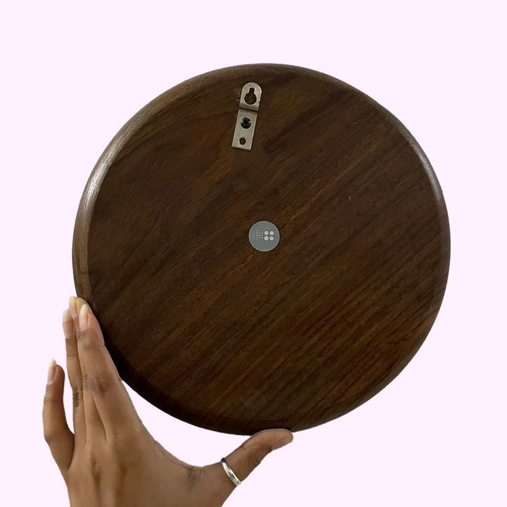 Handpainted Mango Wood Pichwai Wall Plate