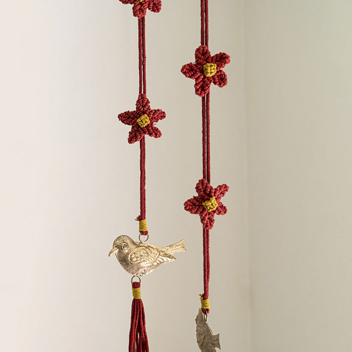 Shalmali Hand-knotted Hangings | Set of 2