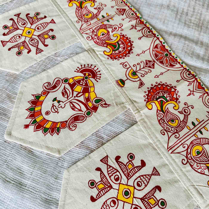 Handpainted Cotton Casement Toran