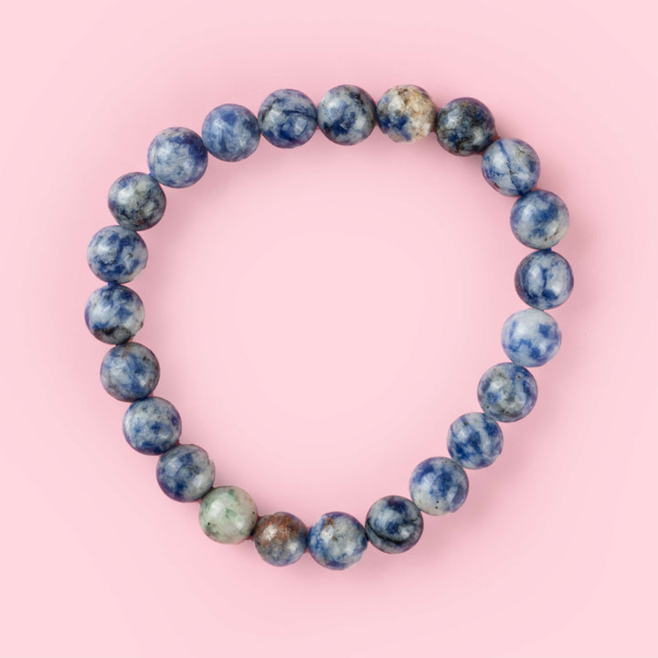 Handcrafted Healing Bracelet With Natural Stones