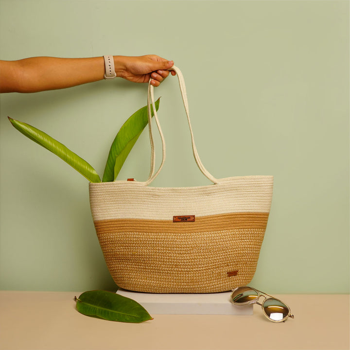 Stylish Everyday Cotton Yarn Tote Bag