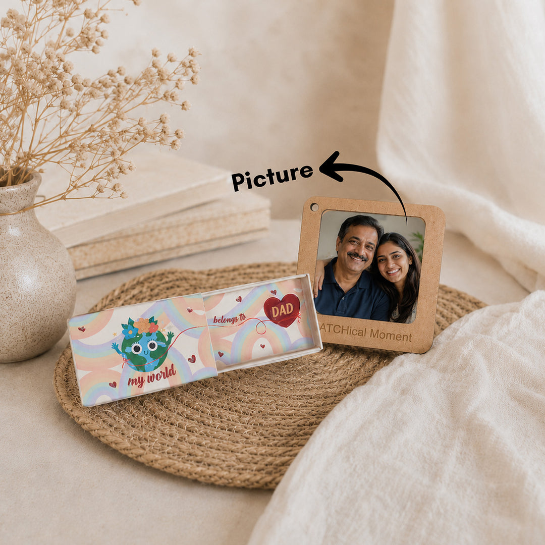 Emotional Father’s Day Gift for Dad Magnet Combo Set
