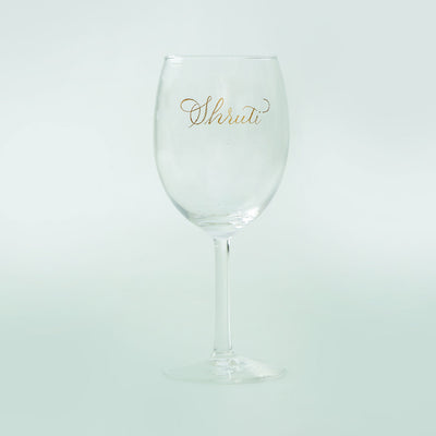 Personalized Wine Glasses for Couples I Set of 2