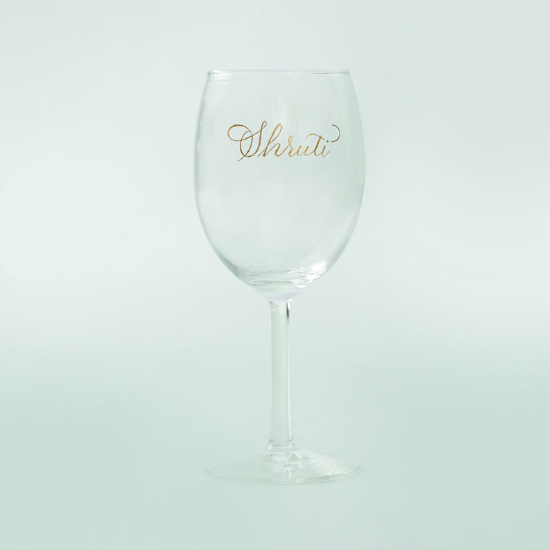 Personalized Wine Glasses for Couples I Set of 2
