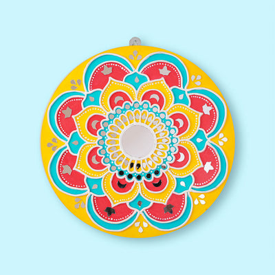 Handcrafted Traditional Lippan Art Wall Plate
