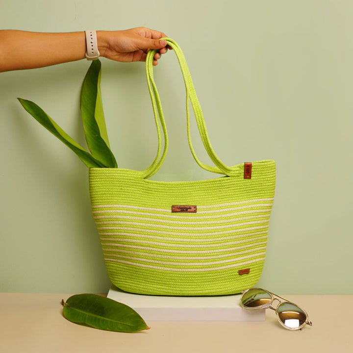 Stylish Everyday Cotton Yarn Tote Bag