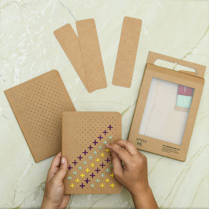 DIY Embroidery Kit For Notebook