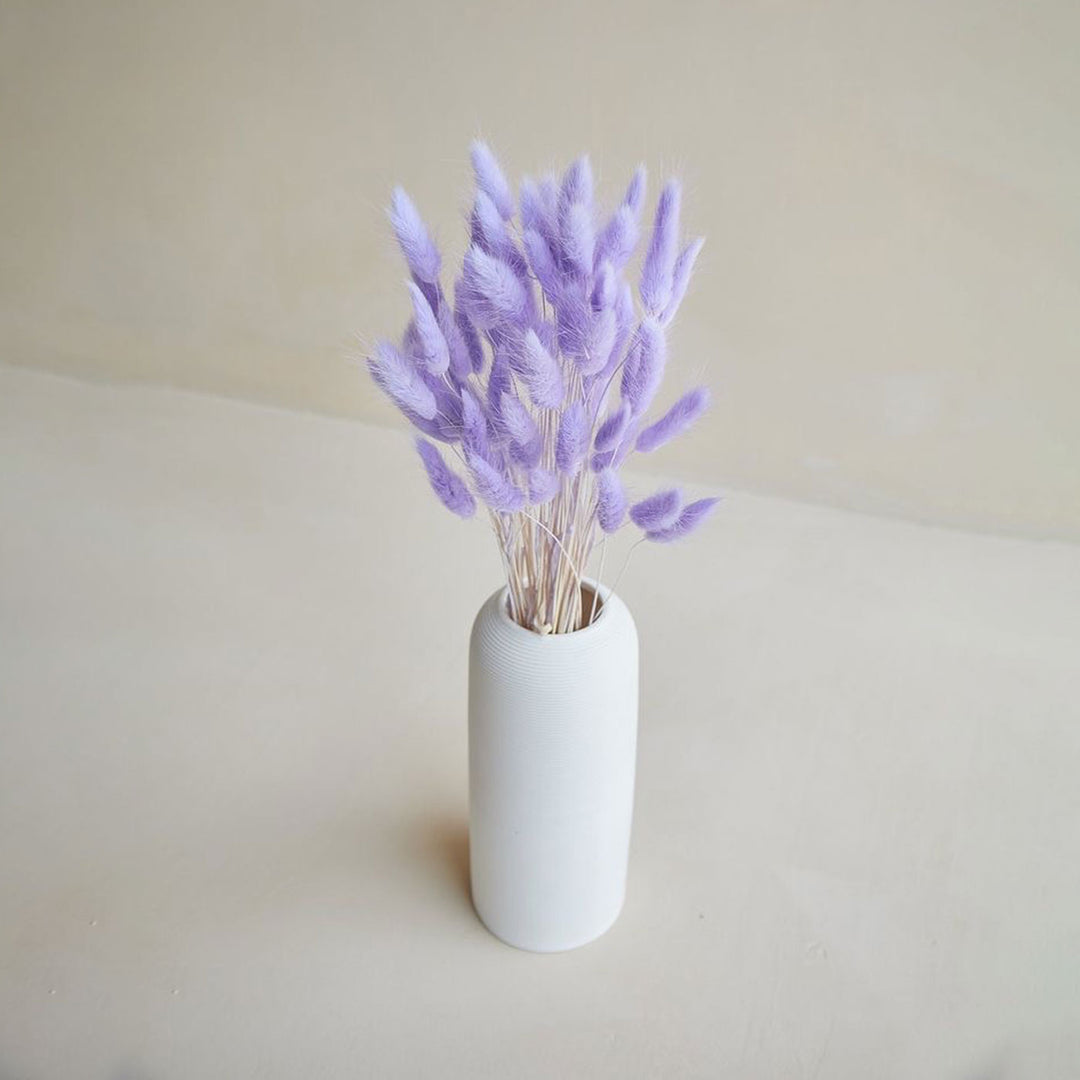 Handcrafted Dried Bunny Tails Flower Decor Bunch