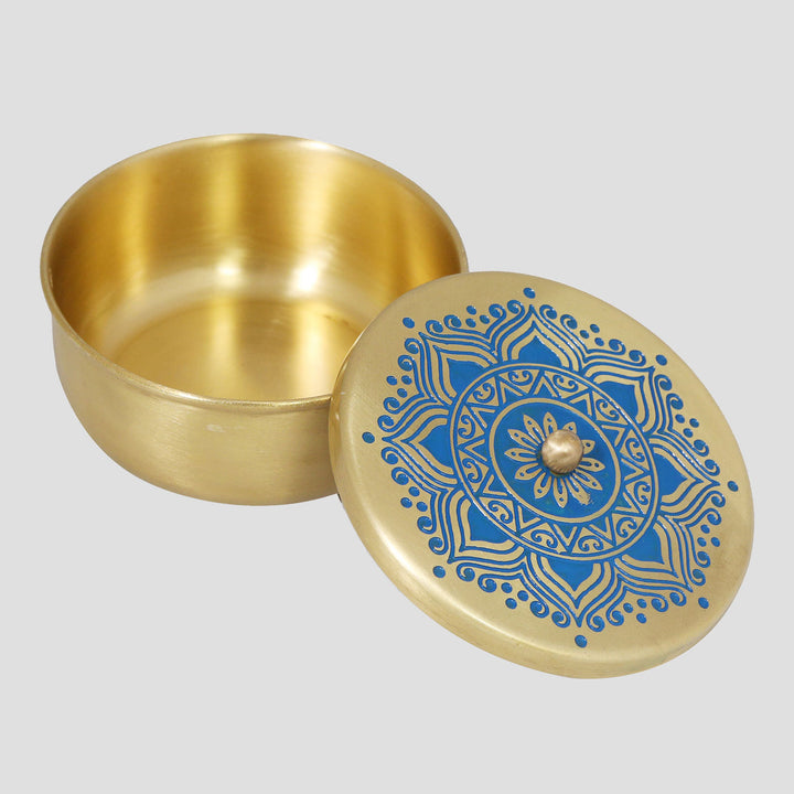 Utsav Handcrafted Brass Nuts Bowl