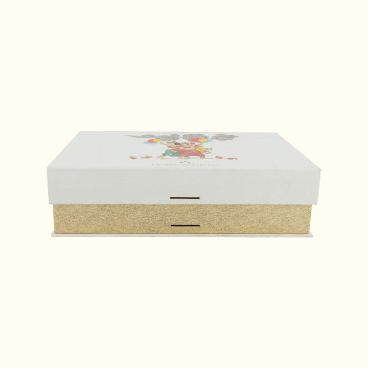 Parv Handcrafted Gold-Embossed Festive Gift Box