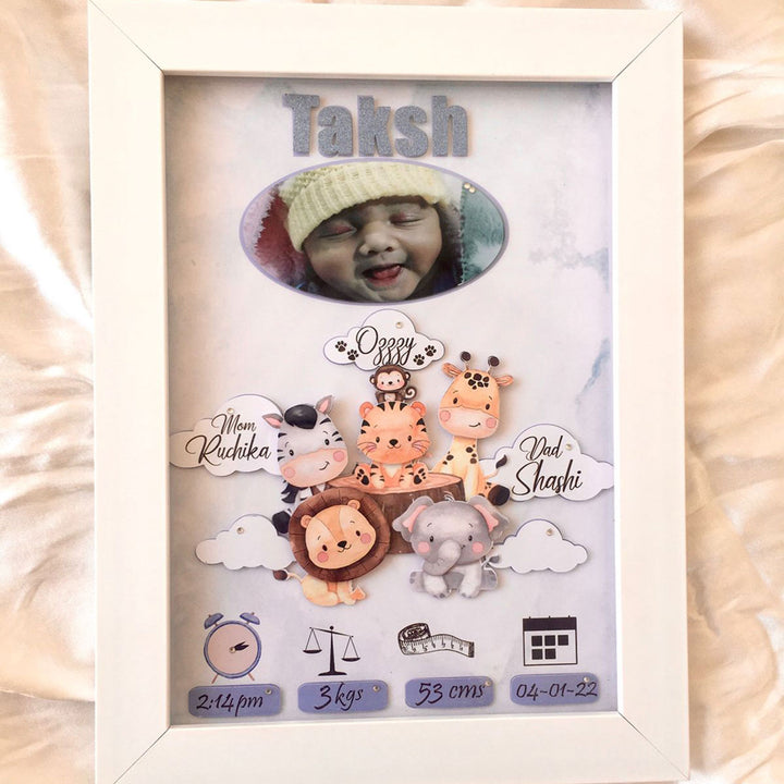 Personalized Kids 3D Frame