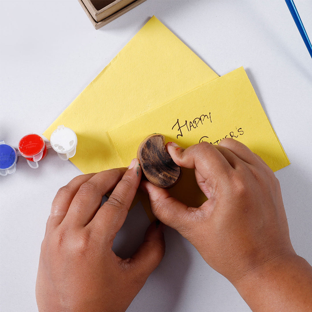 DIY Blockprinting Kit For Notecards