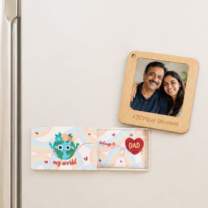 Emotional Father’s Day Gift for Dad Magnet Combo Set