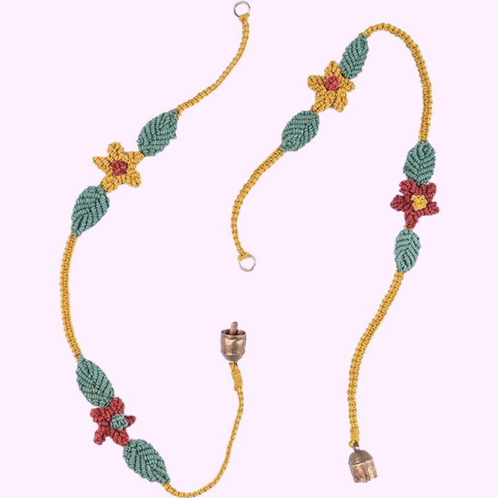 Padma Hand-knotted Hangings | Set of 2