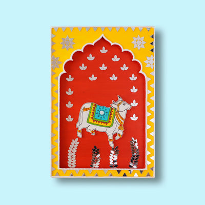 Handcrafted Traditional Lippan Art Jharokha Wall Art