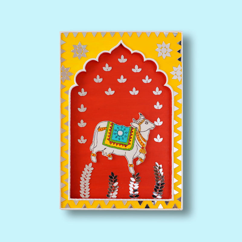 Handcrafted Traditional Lippan Art Jharokha Wall Art