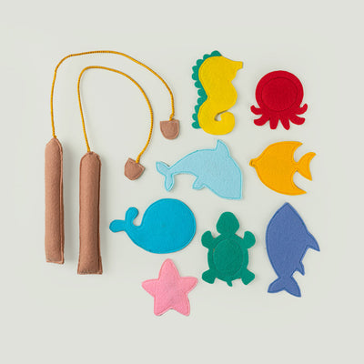 Handcrafted Magnetic Fishing Set