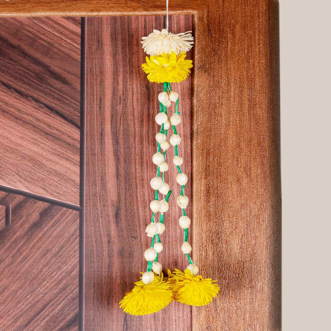 Sola Wood Jasmine & Marigold Festive Hangings I Set of 4