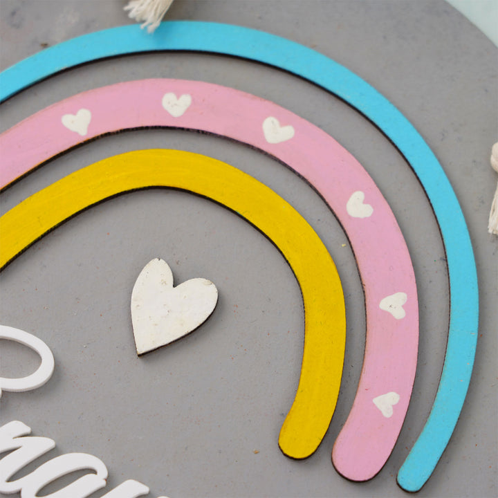 Rainbow Nameboard for Kids