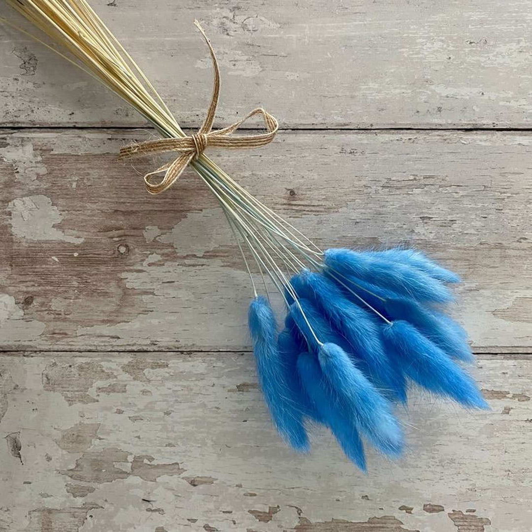 Handcrafted Dried Bunny Tails Flower Decor Bunch