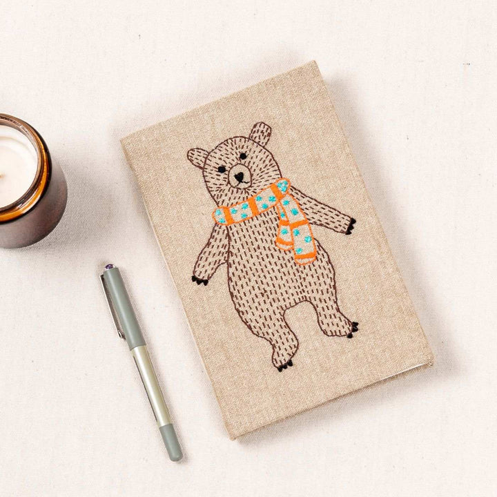 Hand Embroidered Animal Themed Notebook | 40 Pages, 140 GSM