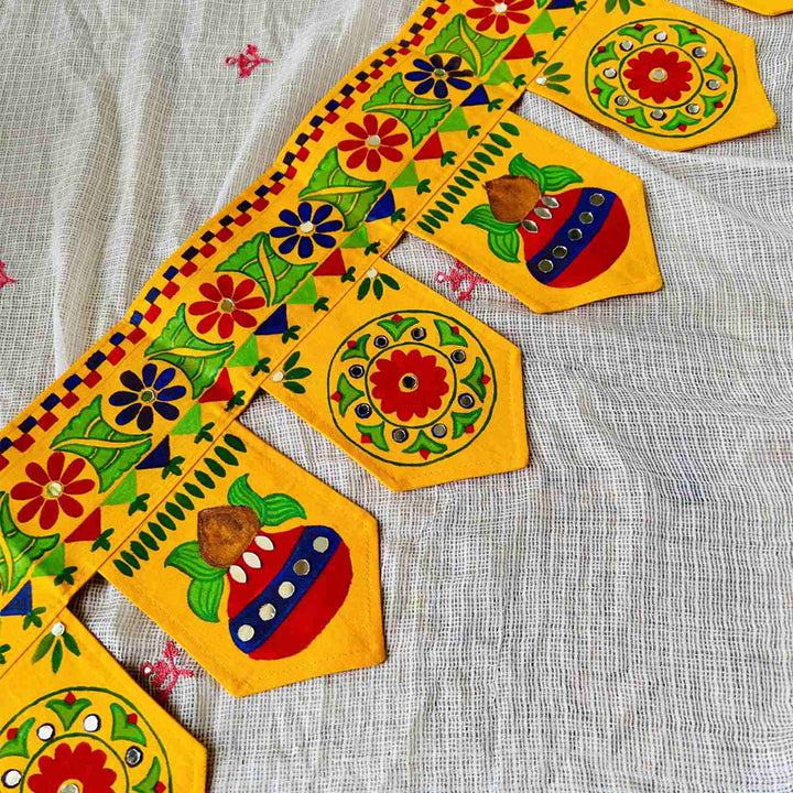 Handpainted Cotton Casement Toran