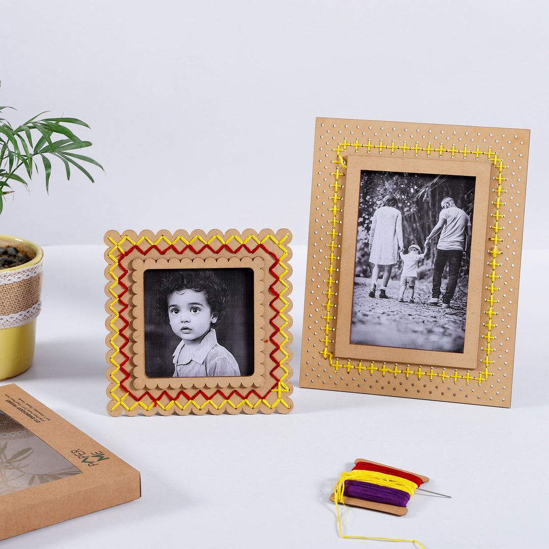 DIY Embroidery Kit For Photoframes