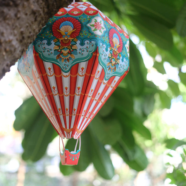 Small Hot Air Balloon DIY Paper Lamp Shade