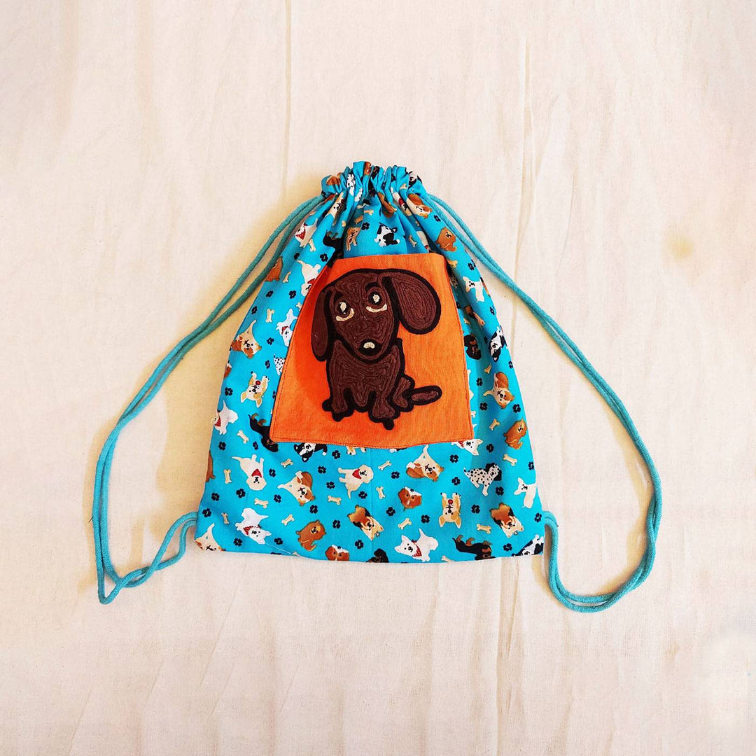 Embroidered Kid's Animal Theme Backpack for School & Trips