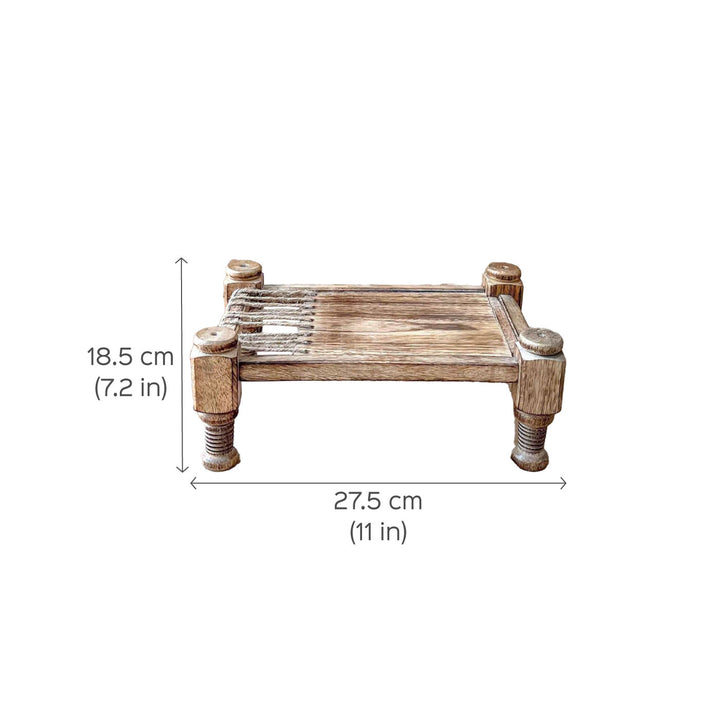 Miniature Khaat Serving/Display Tray