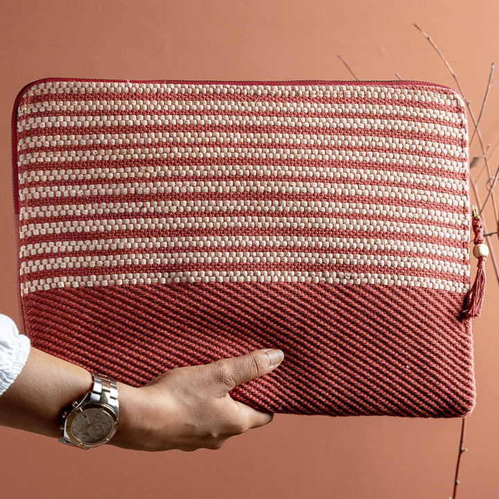 Hand-Woven Rekha Laptop Sleeve